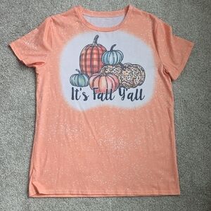 Orange Kids Fall T-Shirt